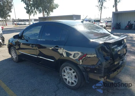 2012 Nissan Sentra 2.0 S из США, поврежденный, VIN 3N1AB6AP9CL606484